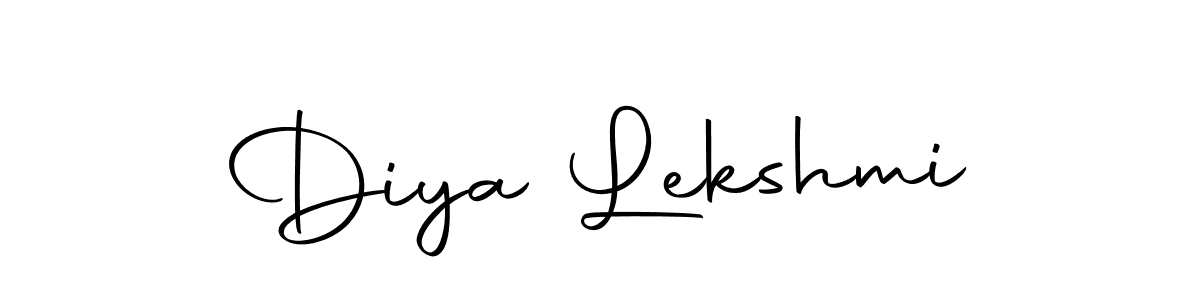 How to make Diya Lekshmi signature? Autography-DOLnW is a professional autograph style. Create handwritten signature for Diya Lekshmi name. Diya Lekshmi signature style 10 images and pictures png