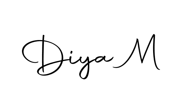 How to Draw Diya M signature style? Autography-DOLnW is a latest design signature styles for name Diya M. Diya M signature style 10 images and pictures png