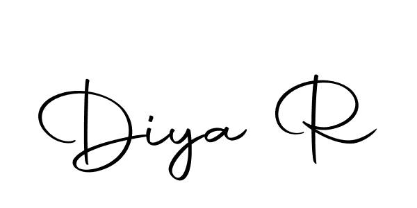 Once you've used our free online signature maker to create your best signature Autography-DOLnW style, it's time to enjoy all of the benefits that Diya R name signing documents. Diya R signature style 10 images and pictures png