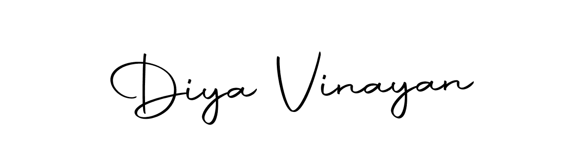 Diya Vinayan stylish signature style. Best Handwritten Sign (Autography-DOLnW) for my name. Handwritten Signature Collection Ideas for my name Diya Vinayan. Diya Vinayan signature style 10 images and pictures png