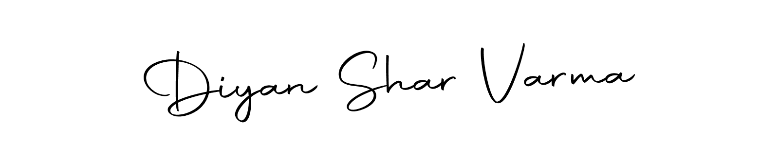 Also we have Diyan Shar Varma name is the best signature style. Create professional handwritten signature collection using Autography-DOLnW autograph style. Diyan Shar Varma signature style 10 images and pictures png