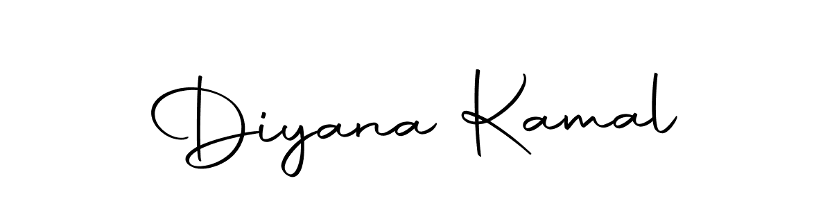 Make a beautiful signature design for name Diyana Kamal. With this signature (Autography-DOLnW) style, you can create a handwritten signature for free. Diyana Kamal signature style 10 images and pictures png