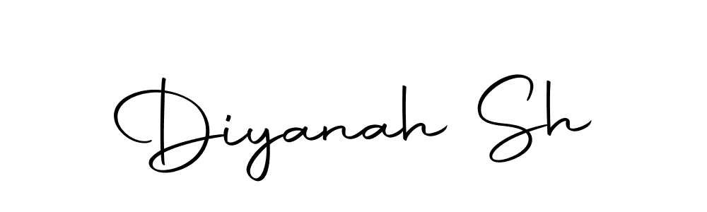 You can use this online signature creator to create a handwritten signature for the name Diyanah Sh. This is the best online autograph maker. Diyanah Sh signature style 10 images and pictures png