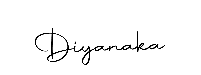 You should practise on your own different ways (Autography-DOLnW) to write your name (Diyanaka) in signature. don't let someone else do it for you. Diyanaka signature style 10 images and pictures png