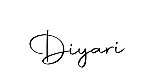 You should practise on your own different ways (Autography-DOLnW) to write your name (Diyari) in signature. don't let someone else do it for you. Diyari signature style 10 images and pictures png