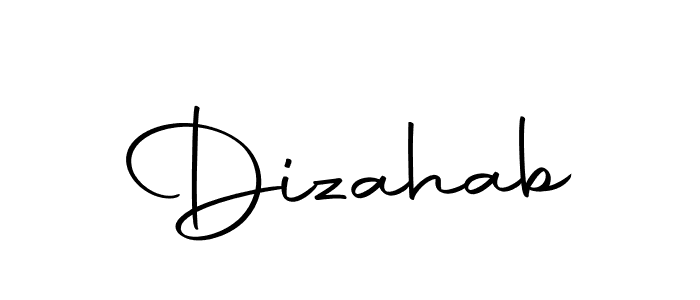 How to make Dizahab name signature. Use Autography-DOLnW style for creating short signs online. This is the latest handwritten sign. Dizahab signature style 10 images and pictures png