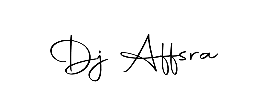 You should practise on your own different ways (Autography-DOLnW) to write your name (Dj Affsra) in signature. don't let someone else do it for you. Dj Affsra signature style 10 images and pictures png