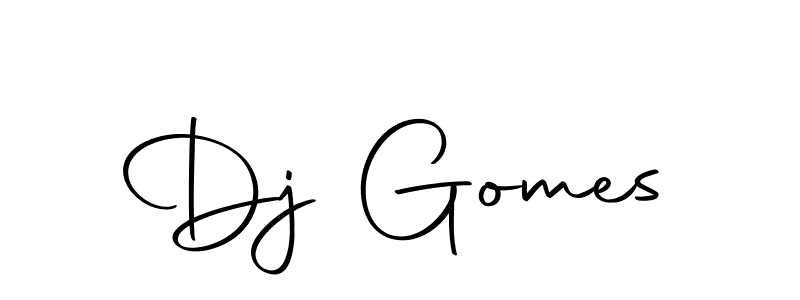 Make a beautiful signature design for name Dj Gomes. Use this online signature maker to create a handwritten signature for free. Dj Gomes signature style 10 images and pictures png