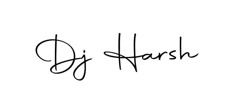 Dj Harsh stylish signature style. Best Handwritten Sign (Autography-DOLnW) for my name. Handwritten Signature Collection Ideas for my name Dj Harsh. Dj Harsh signature style 10 images and pictures png