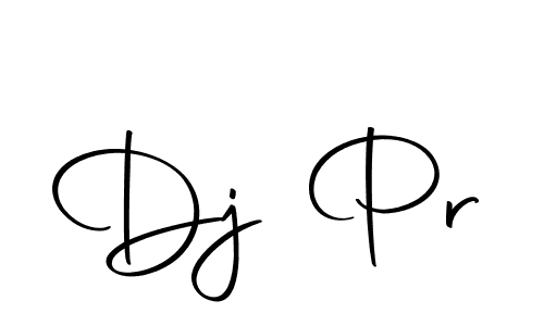 Make a beautiful signature design for name Dj Pr. With this signature (Autography-DOLnW) style, you can create a handwritten signature for free. Dj Pr signature style 10 images and pictures png