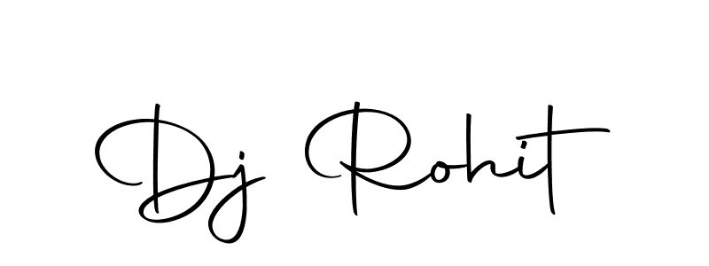 Use a signature maker to create a handwritten signature online. With this signature software, you can design (Autography-DOLnW) your own signature for name Dj Rohit. Dj Rohit signature style 10 images and pictures png