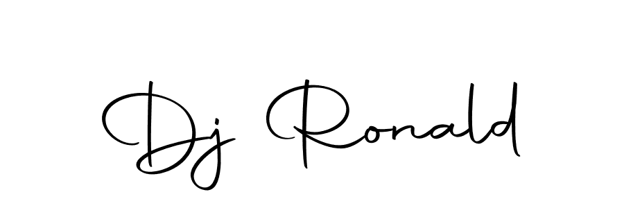 Dj Ronald stylish signature style. Best Handwritten Sign (Autography-DOLnW) for my name. Handwritten Signature Collection Ideas for my name Dj Ronald. Dj Ronald signature style 10 images and pictures png