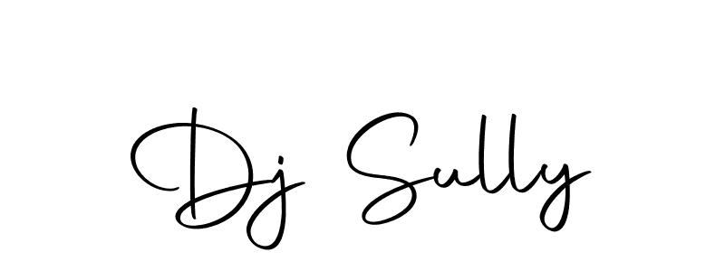 Dj Sully stylish signature style. Best Handwritten Sign (Autography-DOLnW) for my name. Handwritten Signature Collection Ideas for my name Dj Sully. Dj Sully signature style 10 images and pictures png