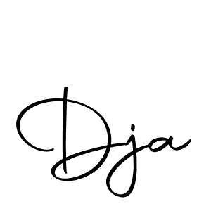 Dja stylish signature style. Best Handwritten Sign (Autography-DOLnW) for my name. Handwritten Signature Collection Ideas for my name Dja. Dja signature style 10 images and pictures png