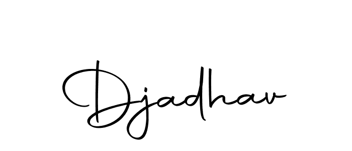 You can use this online signature creator to create a handwritten signature for the name Djadhav. This is the best online autograph maker. Djadhav signature style 10 images and pictures png