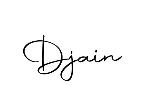 Djain stylish signature style. Best Handwritten Sign (Autography-DOLnW) for my name. Handwritten Signature Collection Ideas for my name Djain. Djain signature style 10 images and pictures png