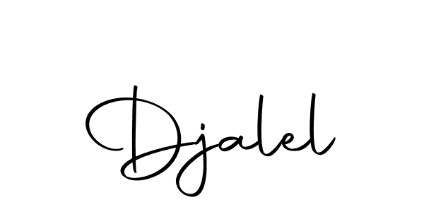 Make a beautiful signature design for name Djalel. Use this online signature maker to create a handwritten signature for free. Djalel signature style 10 images and pictures png