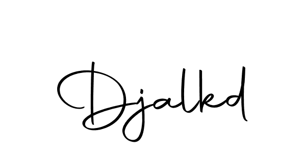 How to make Djalkd name signature. Use Autography-DOLnW style for creating short signs online. This is the latest handwritten sign. Djalkd signature style 10 images and pictures png