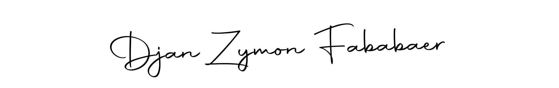 How to make Djan Zymon Fababaer signature? Autography-DOLnW is a professional autograph style. Create handwritten signature for Djan Zymon Fababaer name. Djan Zymon Fababaer signature style 10 images and pictures png