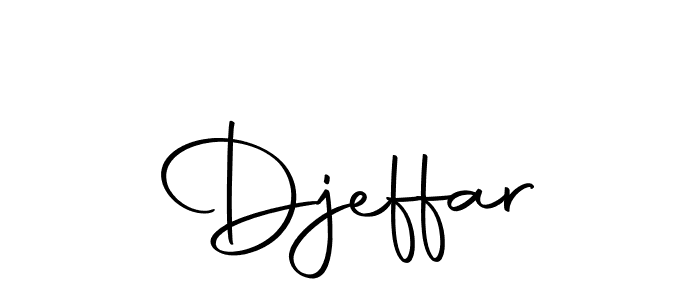 How to make Djeffar signature? Autography-DOLnW is a professional autograph style. Create handwritten signature for Djeffar name. Djeffar signature style 10 images and pictures png