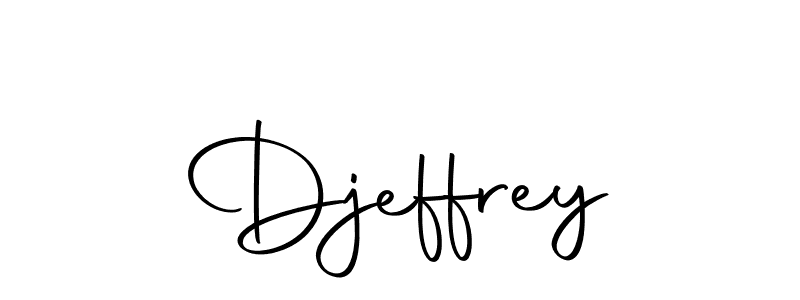 Djeffrey stylish signature style. Best Handwritten Sign (Autography-DOLnW) for my name. Handwritten Signature Collection Ideas for my name Djeffrey. Djeffrey signature style 10 images and pictures png