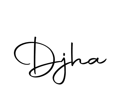 You should practise on your own different ways (Autography-DOLnW) to write your name (Djha) in signature. don't let someone else do it for you. Djha signature style 10 images and pictures png