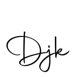 Also we have Djk name is the best signature style. Create professional handwritten signature collection using Autography-DOLnW autograph style. Djk signature style 10 images and pictures png