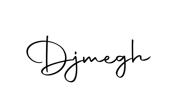 Similarly Autography-DOLnW is the best handwritten signature design. Signature creator online .You can use it as an online autograph creator for name Djmegh. Djmegh signature style 10 images and pictures png