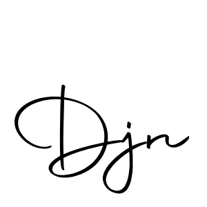 if you are searching for the best signature style for your name Djn. so please give up your signature search. here we have designed multiple signature styles  using Autography-DOLnW. Djn signature style 10 images and pictures png