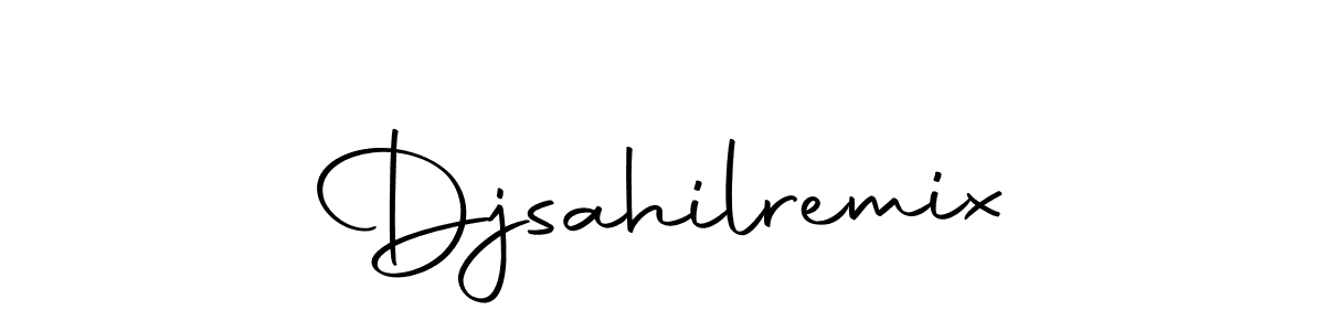 How to make Djsahilremix signature? Autography-DOLnW is a professional autograph style. Create handwritten signature for Djsahilremix name. Djsahilremix signature style 10 images and pictures png