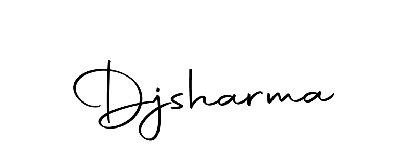 Djsharma stylish signature style. Best Handwritten Sign (Autography-DOLnW) for my name. Handwritten Signature Collection Ideas for my name Djsharma. Djsharma signature style 10 images and pictures png