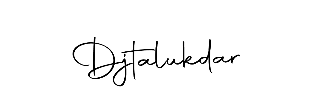 The best way (Autography-DOLnW) to make a short signature is to pick only two or three words in your name. The name Djtalukdar include a total of six letters. For converting this name. Djtalukdar signature style 10 images and pictures png