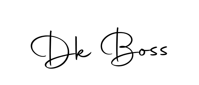 How to make Dk Boss name signature. Use Autography-DOLnW style for creating short signs online. This is the latest handwritten sign. Dk Boss signature style 10 images and pictures png