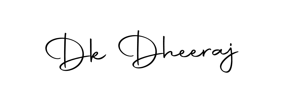 Dk Dheeraj stylish signature style. Best Handwritten Sign (Autography-DOLnW) for my name. Handwritten Signature Collection Ideas for my name Dk Dheeraj. Dk Dheeraj signature style 10 images and pictures png