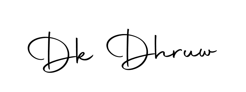 How to make Dk Dhruw signature? Autography-DOLnW is a professional autograph style. Create handwritten signature for Dk Dhruw name. Dk Dhruw signature style 10 images and pictures png