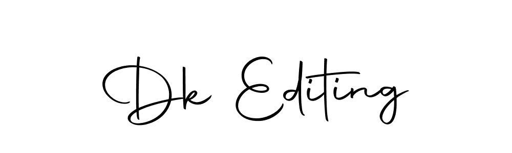 Also You can easily find your signature by using the search form. We will create Dk Editing name handwritten signature images for you free of cost using Autography-DOLnW sign style. Dk Editing signature style 10 images and pictures png