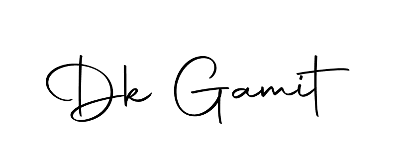 if you are searching for the best signature style for your name Dk Gamit. so please give up your signature search. here we have designed multiple signature styles  using Autography-DOLnW. Dk Gamit signature style 10 images and pictures png