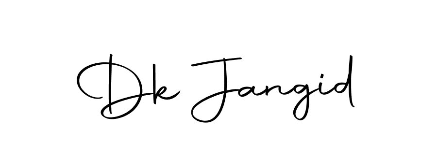 Similarly Autography-DOLnW is the best handwritten signature design. Signature creator online .You can use it as an online autograph creator for name Dk Jangid. Dk Jangid signature style 10 images and pictures png