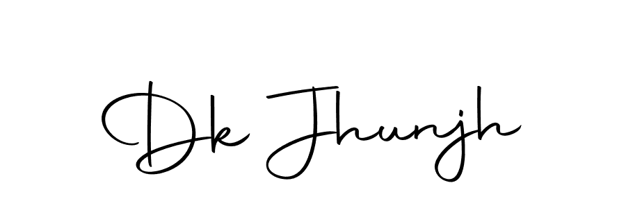 It looks lik you need a new signature style for name Dk Jhunjh. Design unique handwritten (Autography-DOLnW) signature with our free signature maker in just a few clicks. Dk Jhunjh signature style 10 images and pictures png