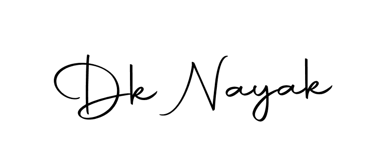 How to make Dk Nayak signature? Autography-DOLnW is a professional autograph style. Create handwritten signature for Dk Nayak name. Dk Nayak signature style 10 images and pictures png