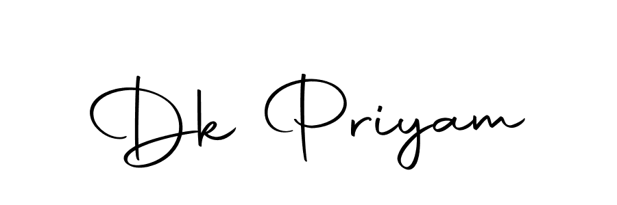 You should practise on your own different ways (Autography-DOLnW) to write your name (Dk Priyam) in signature. don't let someone else do it for you. Dk Priyam signature style 10 images and pictures png