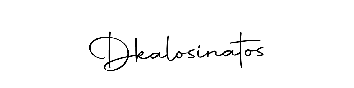 Also we have Dkalosinatos name is the best signature style. Create professional handwritten signature collection using Autography-DOLnW autograph style. Dkalosinatos signature style 10 images and pictures png