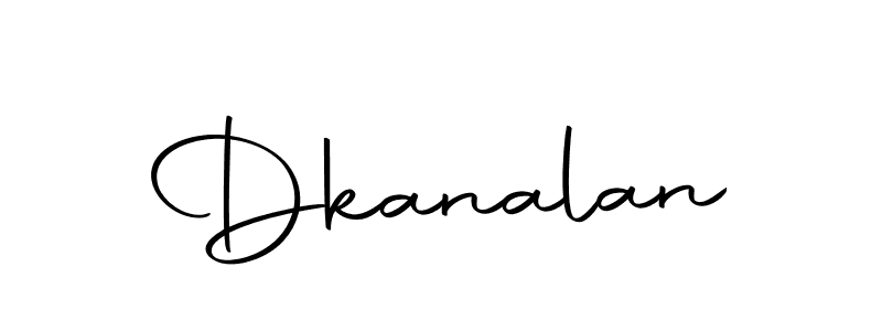 How to make Dkanalan name signature. Use Autography-DOLnW style for creating short signs online. This is the latest handwritten sign. Dkanalan signature style 10 images and pictures png