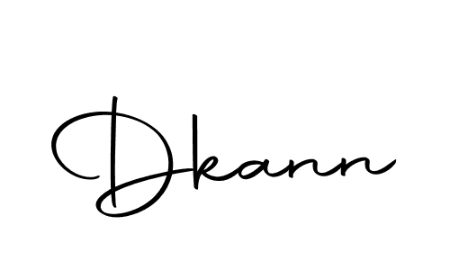 Use a signature maker to create a handwritten signature online. With this signature software, you can design (Autography-DOLnW) your own signature for name Dkann. Dkann signature style 10 images and pictures png
