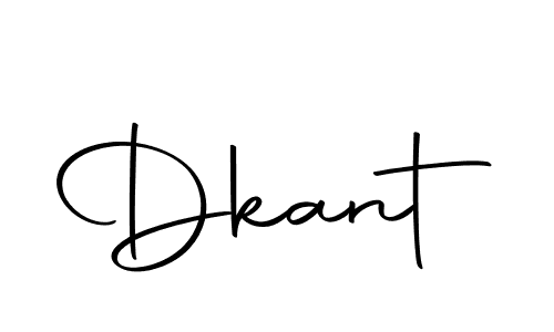 The best way (Autography-DOLnW) to make a short signature is to pick only two or three words in your name. The name Dkant include a total of six letters. For converting this name. Dkant signature style 10 images and pictures png