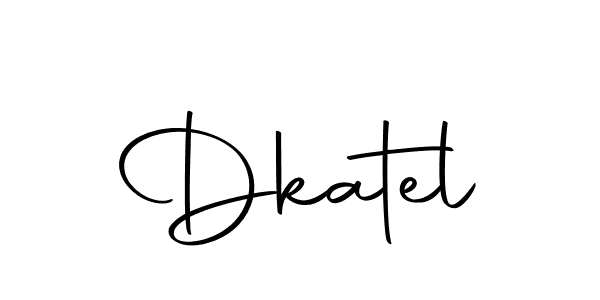 Dkatel stylish signature style. Best Handwritten Sign (Autography-DOLnW) for my name. Handwritten Signature Collection Ideas for my name Dkatel. Dkatel signature style 10 images and pictures png