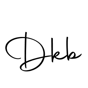 Autography-DOLnW is a professional signature style that is perfect for those who want to add a touch of class to their signature. It is also a great choice for those who want to make their signature more unique. Get Dkb name to fancy signature for free. Dkb signature style 10 images and pictures png