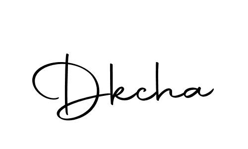 You can use this online signature creator to create a handwritten signature for the name Dkcha. This is the best online autograph maker. Dkcha signature style 10 images and pictures png