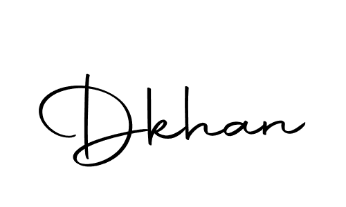 You should practise on your own different ways (Autography-DOLnW) to write your name (Dkhan) in signature. don't let someone else do it for you. Dkhan signature style 10 images and pictures png