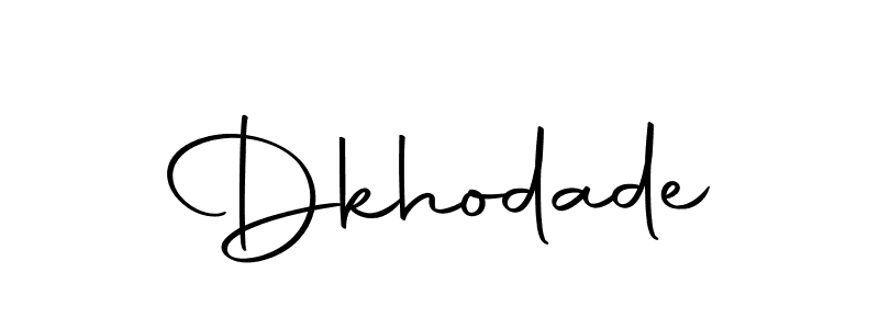Create a beautiful signature design for name Dkhodade. With this signature (Autography-DOLnW) fonts, you can make a handwritten signature for free. Dkhodade signature style 10 images and pictures png